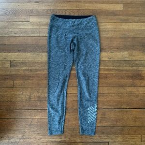New Balance NB Dry Heather Gray Workout Tights, M